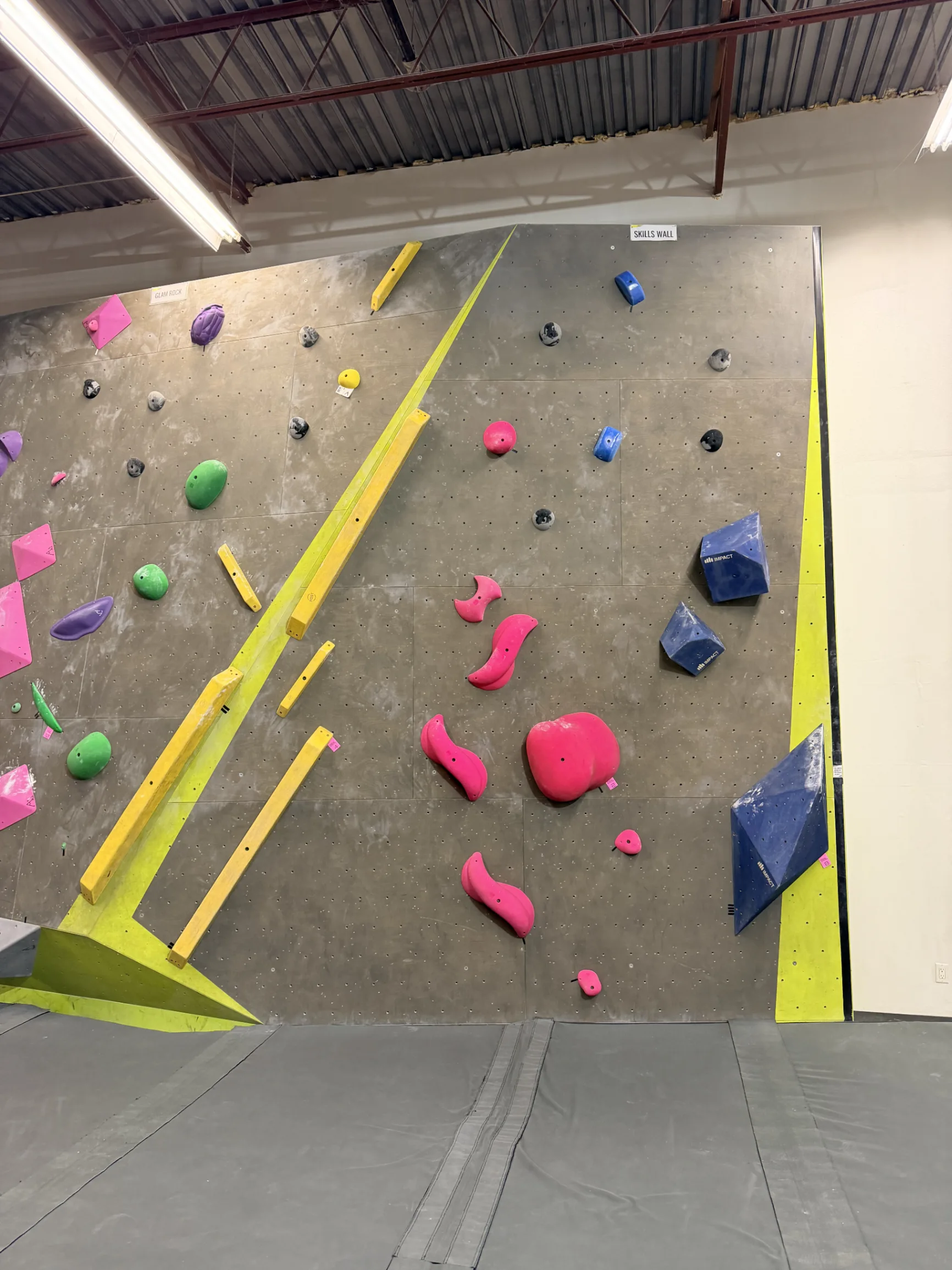 Skills wall photo
